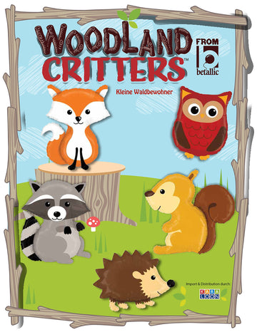 Woodland Fox Critter 36 Mylar Balloon