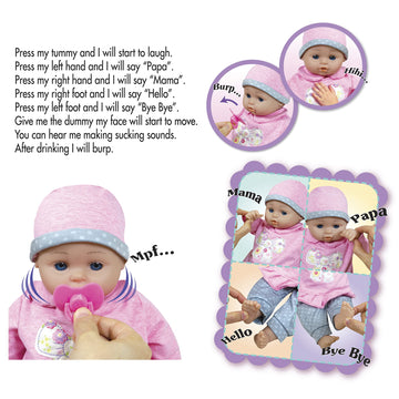 Lissi Doll - Baby Alexa, 16 Inches