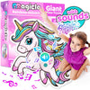 Rainbow Unicorn Giant Floor Puzzle With Sounds, 35 Piece Extra Thick Puzzles, Unicorn Toys For Girls Age 4-6, Floor Puzzles For
