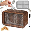 4-In-1 Piggy Bank For Adults Kids - Fully Assembled Wooden Money Saving Challenge Box($1000/$3000/$5000/$10000) - Money Bank Wit
