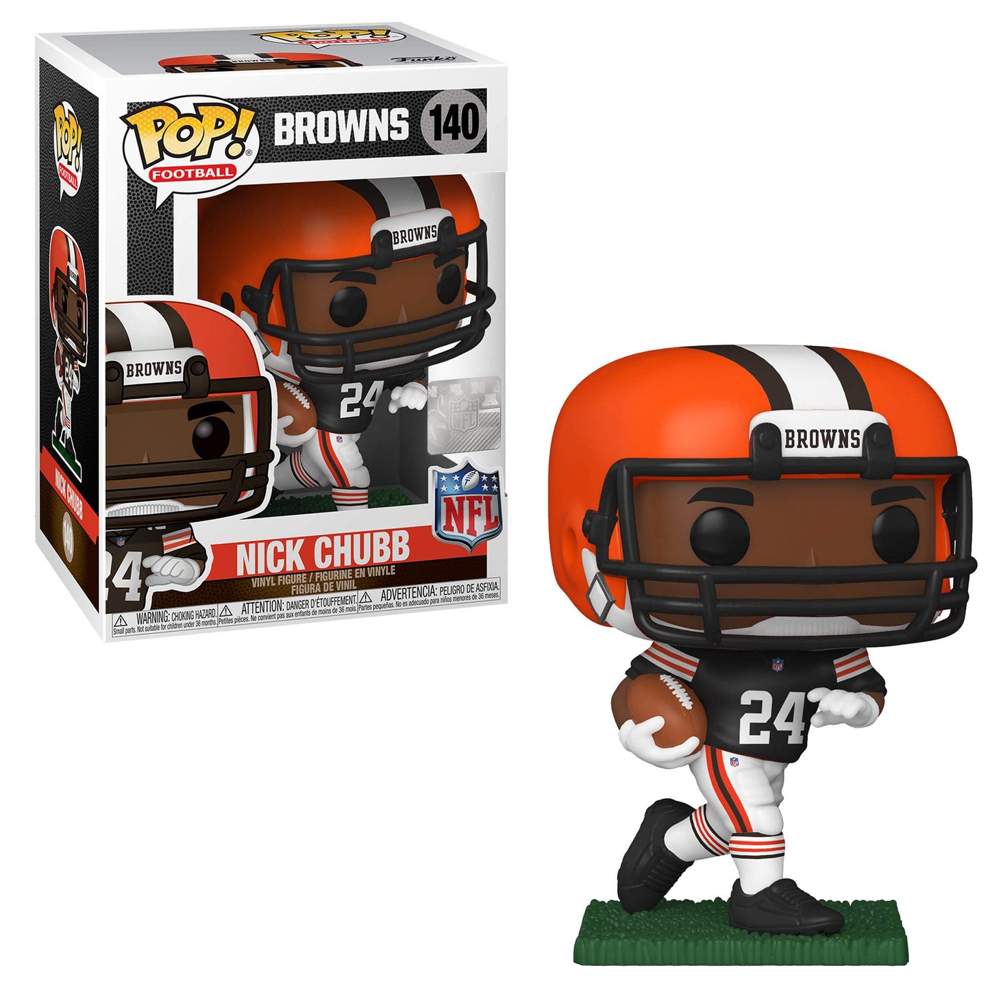 Pop Nick Chubb (Cleveland Browns) Nfl Funko Series 7