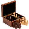 Husaria Staunton Tournament No. 5 Chessmen With 2 Extra Queens And Wooden Box, 3.5-Inch Kings