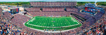 MasterPieces NFL New England Patriots 1000 Piece Jigsaw Puzzle - 13"x39", Team Color, Model 91357, Paper Material
