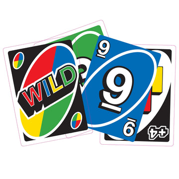 Spin Master Games Giant Uno Game - Basic Pack, Multicolor, Cardstock, Model 6032755
