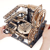 ROKR 3D Wooden Puzzles for mature-themed Marble Run Puzzle Model Mechanical Marble Run Building Kits DIY Toy Hobbies for mature-themeds for Men Women