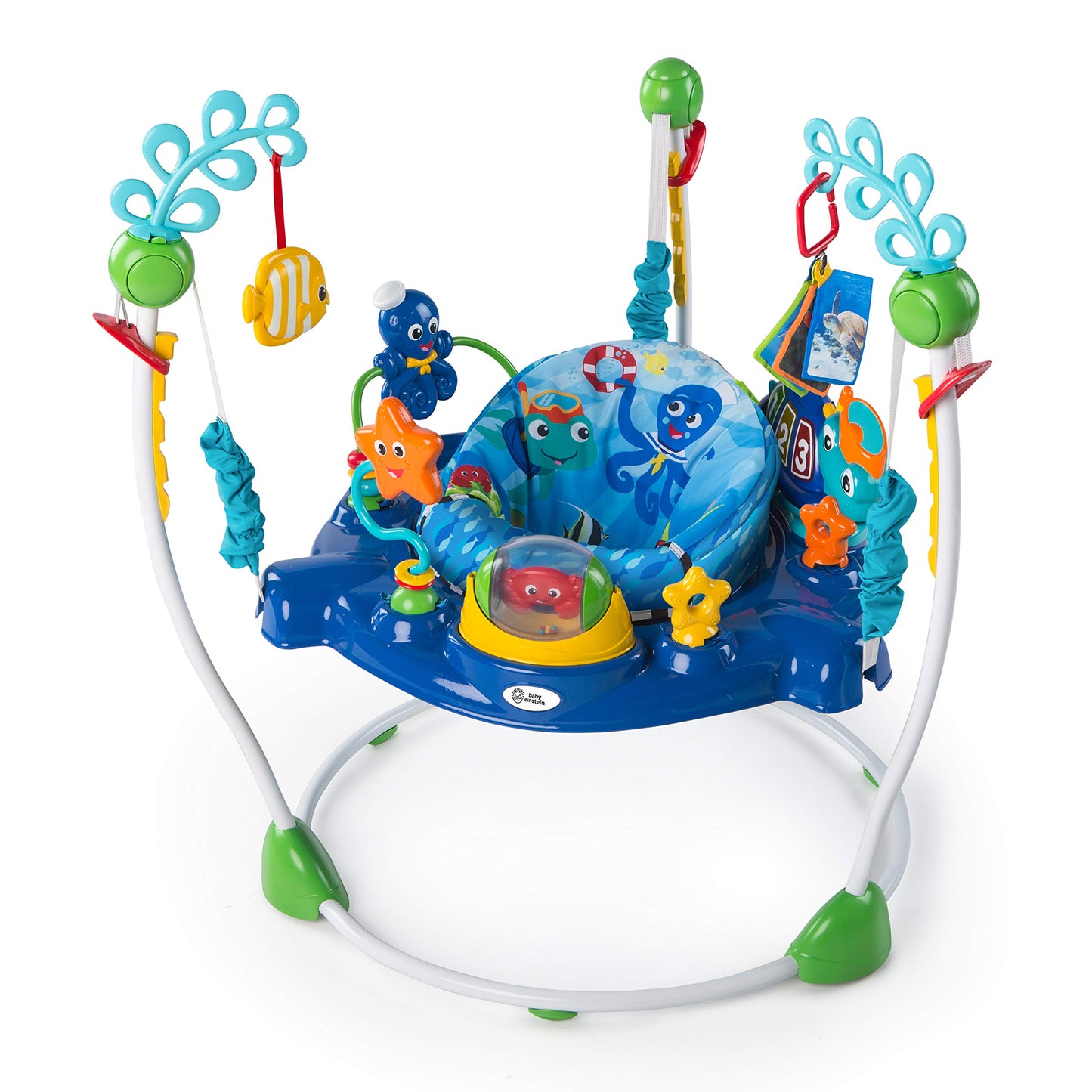 Baby Einstein Neptune'S Ocean Discovery Activity Jumper, Ages 6 Months +, Max Weight 25 Lbs., Unisex