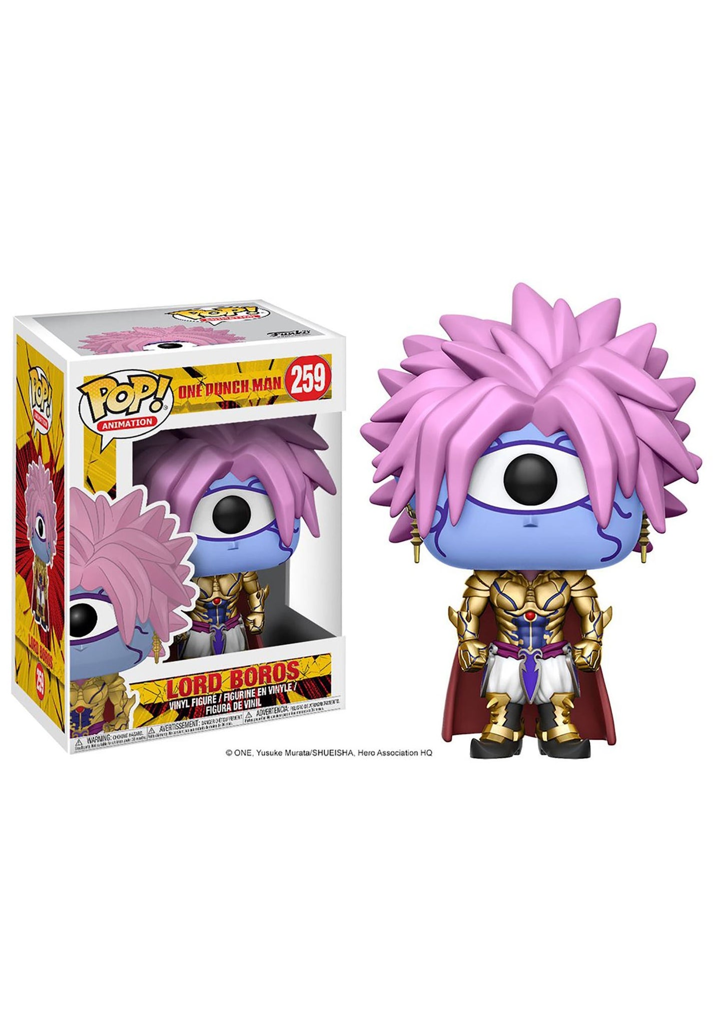 Funko Pop Anime One Punch Man-Lord Boros Toy