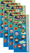 Paper House Productions Harry Potter Cardstock Sticker Sheet 6-Pack for Crafts, Scrapbooking & Collecting - Chibi Characters