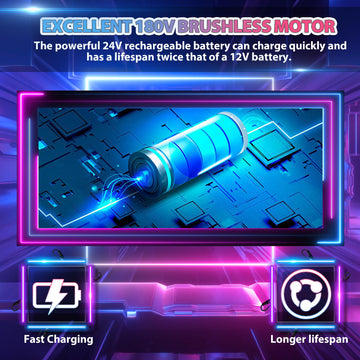 Tobbi 24V Electric Go Kart For Kids Ages 6+, Ride On Drift Go Carts Up To 7.5 Mph Variable Speed, High/Low Speed, Brushless Motor, With Usb Port, Led Lights, Mp3, Victory Flag (Pink-White)