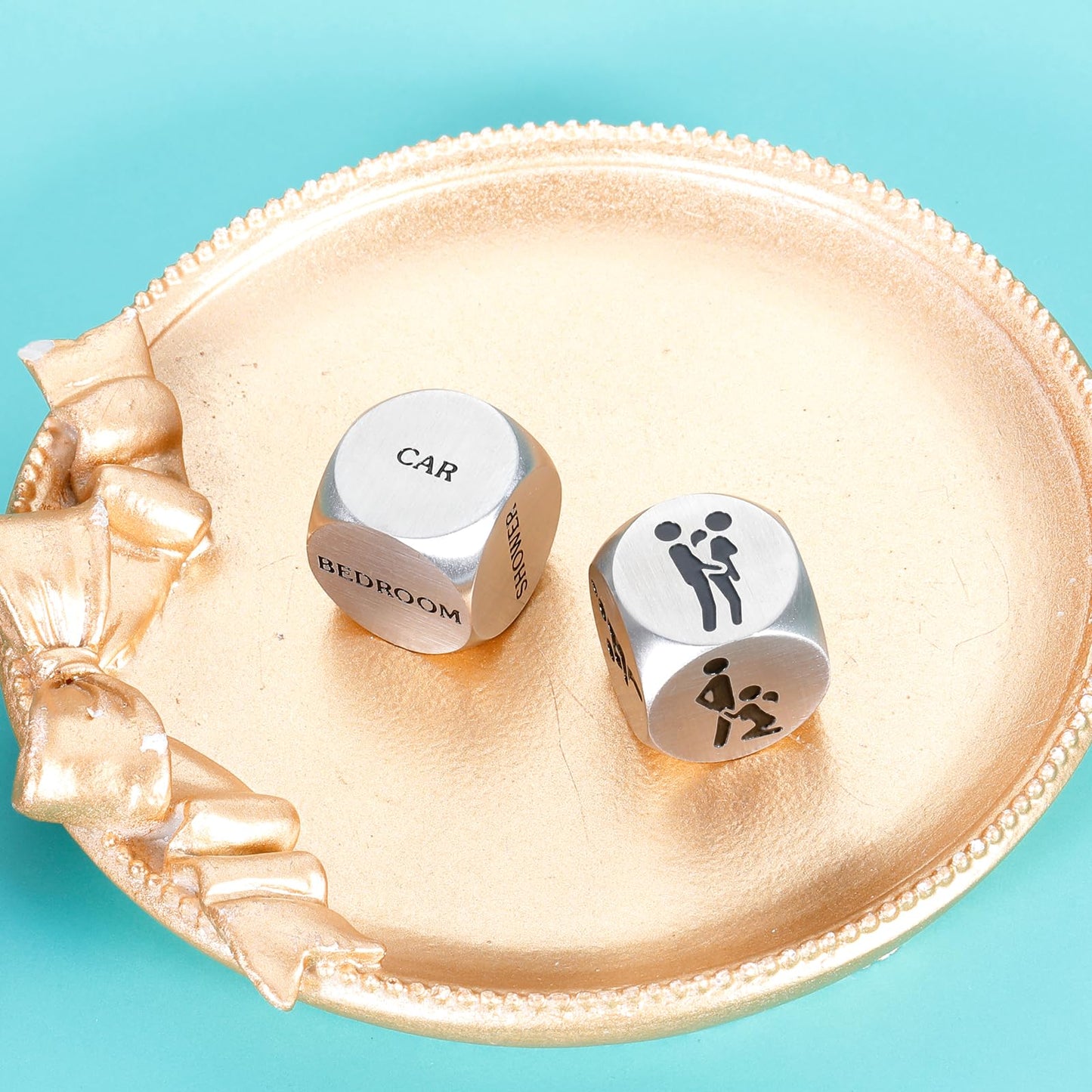 2 Pcs Decision Dice Couples Gifts For Him Her Funny Date Night Gifts Idea Valentines Day Birthday For Women Men Naughty Game Dic