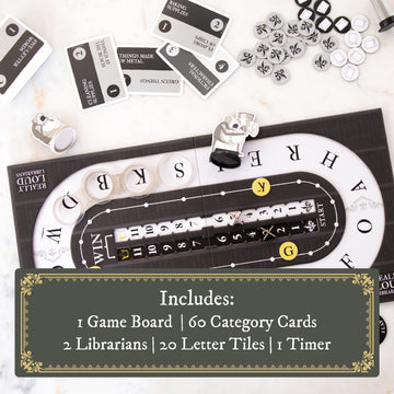 Exploding Kittens Presents Really Loud Librarians - Fast-Paced Board Games For Adults And Kids Age 8 And Up, Perfect Family Night Fun & Parties, Word-Shouting Family Games, Easy To Learn