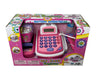 Lvnvtoys Activity Learning Family Battery Operated Electronic Cash Register Toy Pretend Play Microphone, Scanner, Money and Cred