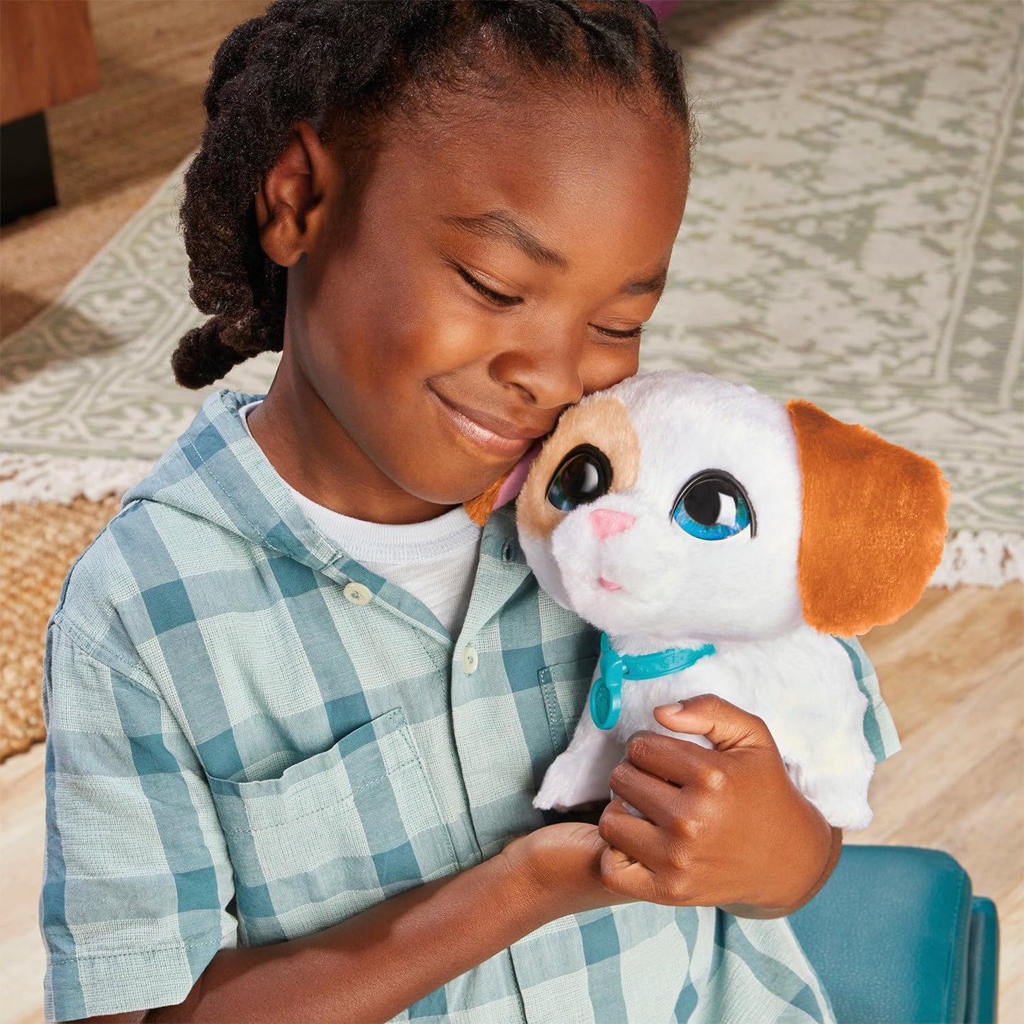 Just Play Furreal Walk-A-Lots Big Wags Interactive Toy , Walking 8-Inch Plush Puppy With Sounds, Kids Toys For Ages 4 Up