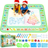 Water Doodle Mat 40 X 32 Inches Mess Free Coloring Magic Drawing Mat Toddlers Educational Toys,Birthday Christmas Gifts for 3 4