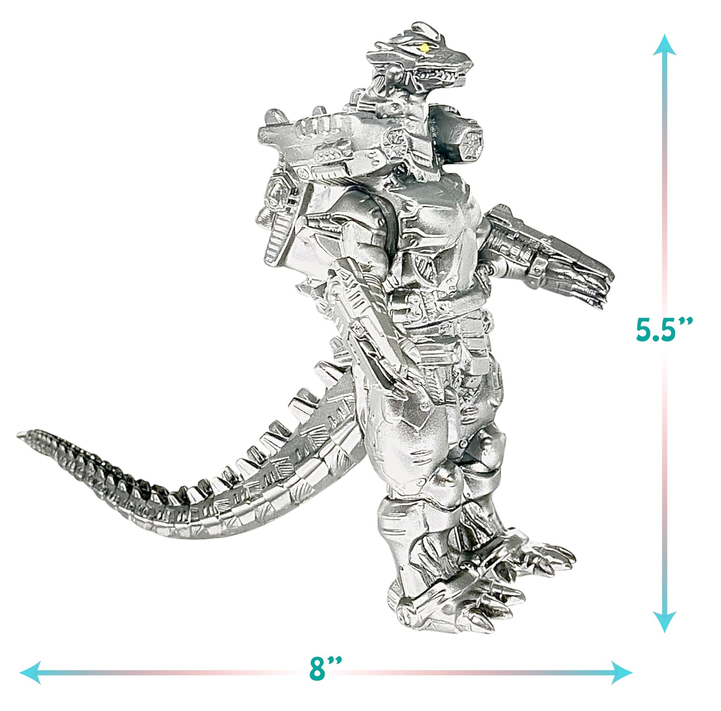 Twcare Mechagodzilla Mecha Godzilla Vs. Kong Toy Action Figure (The Superior-Armed), 2003 Movie Series Movable Joints King Of Th
