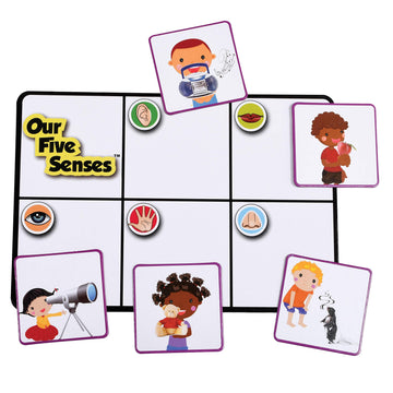 LEARNING ADVANTAGE Our 5 Senses Game | Learning Game for Kids Ages 3+ | Teach The 5 Senses | Practice Descriptive Language