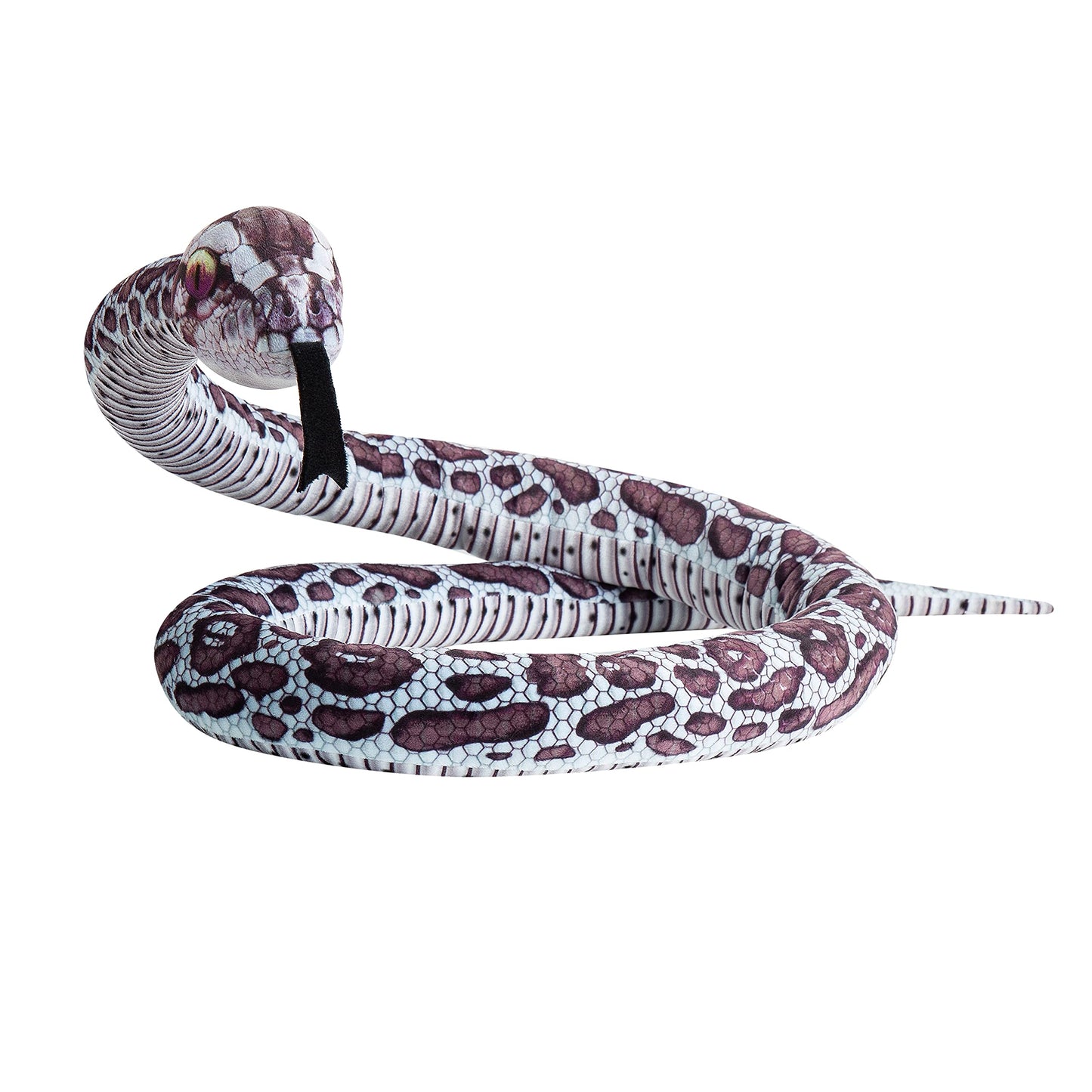 Tormays Stuffed Snake Realistic Plush Toy For Kids, Stuffed Animal Holiday, Birthday Gift, Super Soft And Cuddly, 75'' (Tan)