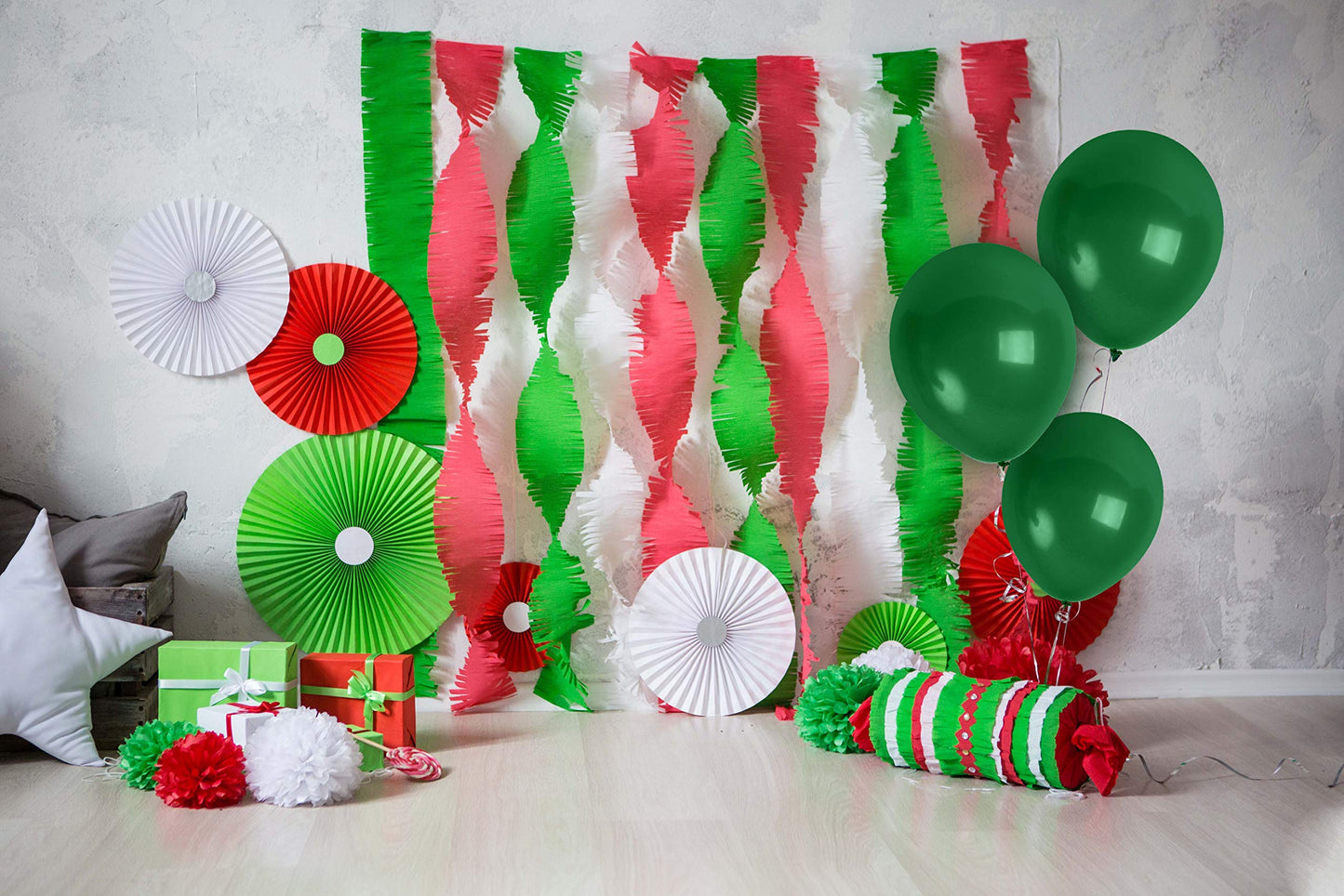 Treasures Gifted Matte Pine Green Balloons - Dark Green Balloons - Emerald Green Balloons - Latex Balloons 12 Inch, Hunter Green