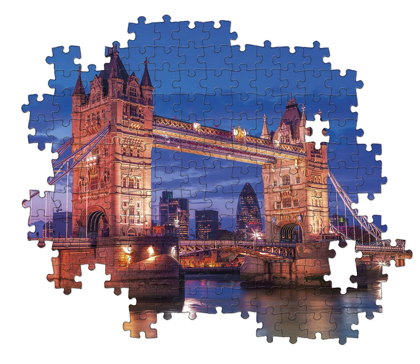 Clementoni - 39674 Collection Puzzle Tower Bridge - Jigsaw Puzzle 1000, Made In Italy, Jigsaw Puzzle For Adults Pieces