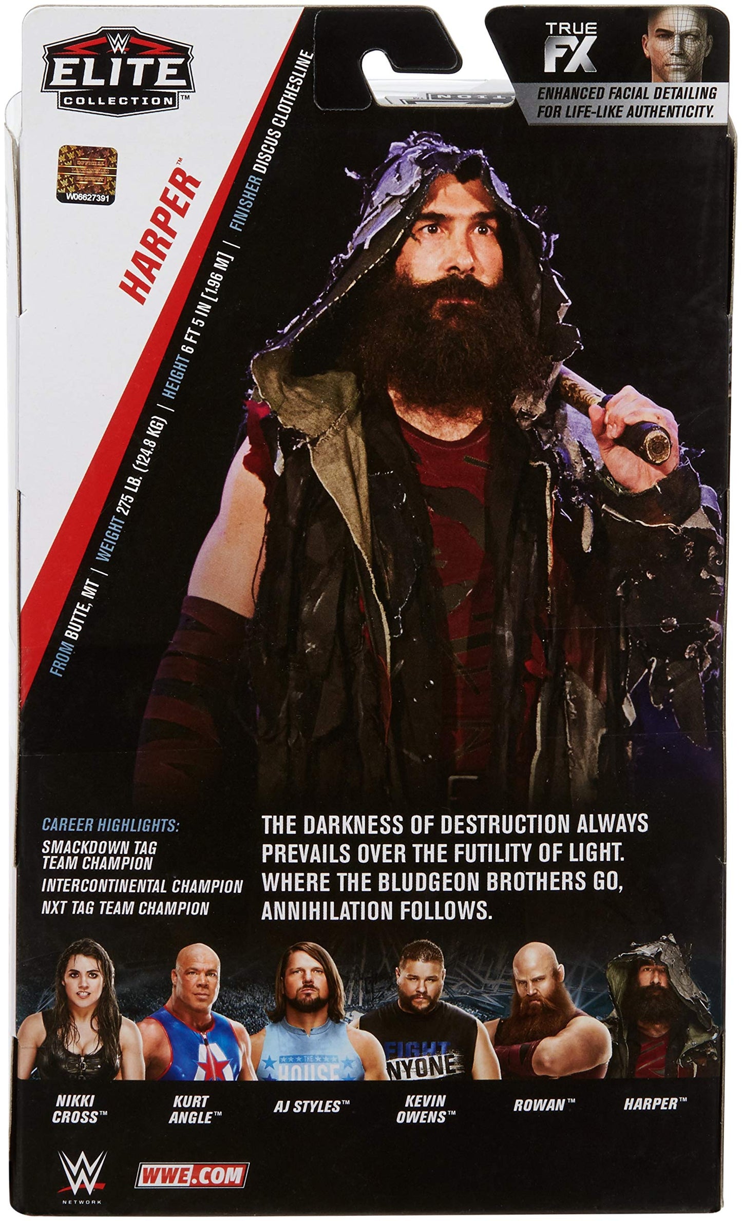 Wwe Harper Elite Collection Action Figure