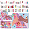 Gerigity Valentines Day Cards for Kids School - 28 Pack Valentines Bracelets for Kids, Friendship Valentines Cards, Valentines D