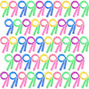Elcoho 48 Packs Kids Jump Rope Set 7.3 Feet Adjustable Skipping Rope Colorful Kids Outdoor Jump Ropes for Kids Party Favors Outd