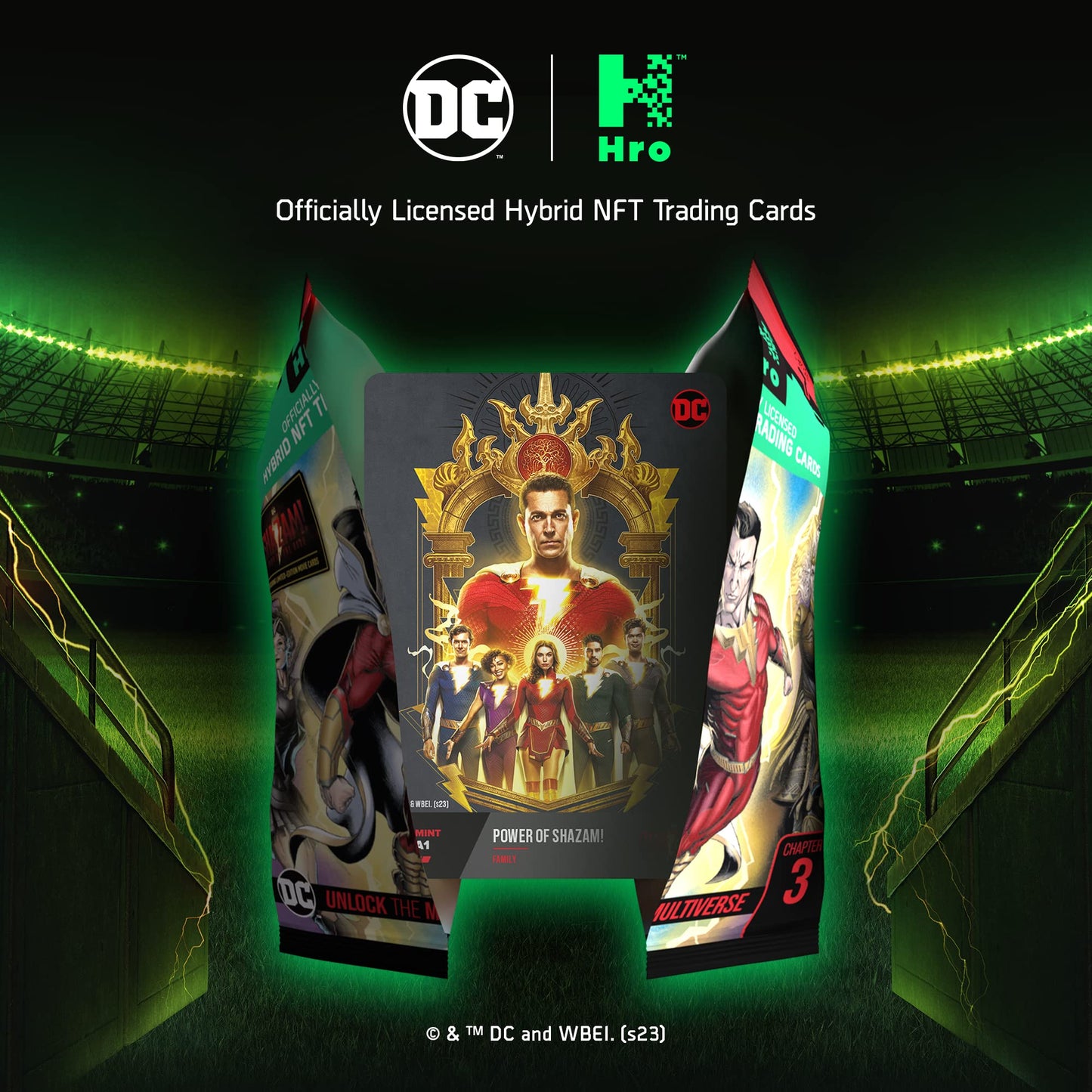 Dc | Hro Chapter 3: 24-Pack Mega Booster Box, 168 Hybrid Digital Trading Cards