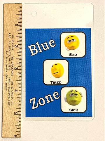Self Regulation Zones Travel Cards Help Identify Feelings And Work Through Emotions And Reactions. Perfect For On The Go With Th