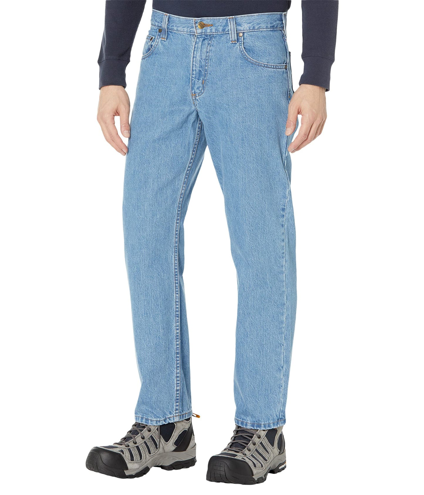 Carhartt Mens Relaxed Fit 5-Pocket Jean, Cove, 36W X 36L
