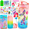 MDCGFOD Decorate Your Own Water Bottle Kits for Girls DIY Water Bottle for Girls Fun Arts and Crafts Gifts Toys Kits for 4-6-8-1
