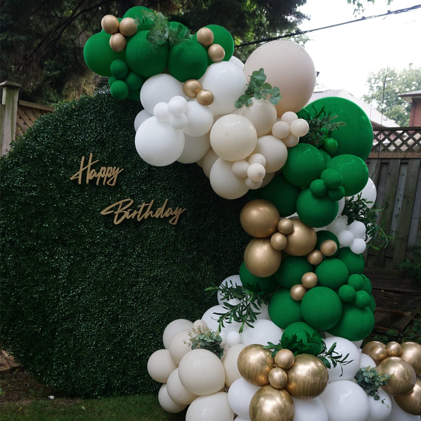 300 Pcs Latex Balloons Different Sizes 5/10/12/18 Inch Party Balloons Bulk Anniversary Balloons For Birthday Wedding Baby Shower Party Decoration (Dark Green)