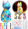 Goodyking Paint Your Own Cat Lamp Craft Kit, Diy 3D Warm Light Cat Lamp, Arts And Crafts For Kids Ages 8-12, Birthday Gifts For 8-12 Year Old Boy Girl, Painting Kit For Kids Ages 3 4 5 6 7 8 9+