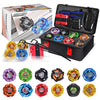 Dezawrty X Battling Set, 12 Spinning Tops, 3 Launchers And 1 Grip With Storage Box, Kids Toys Birthday Gift Ideal For 6+ Years O