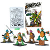 Teenage Mutant Ninja Turtles Original Sketch Collector Figure, Model 80993, Multi-Color, Includes Comic Book, Plastic Material