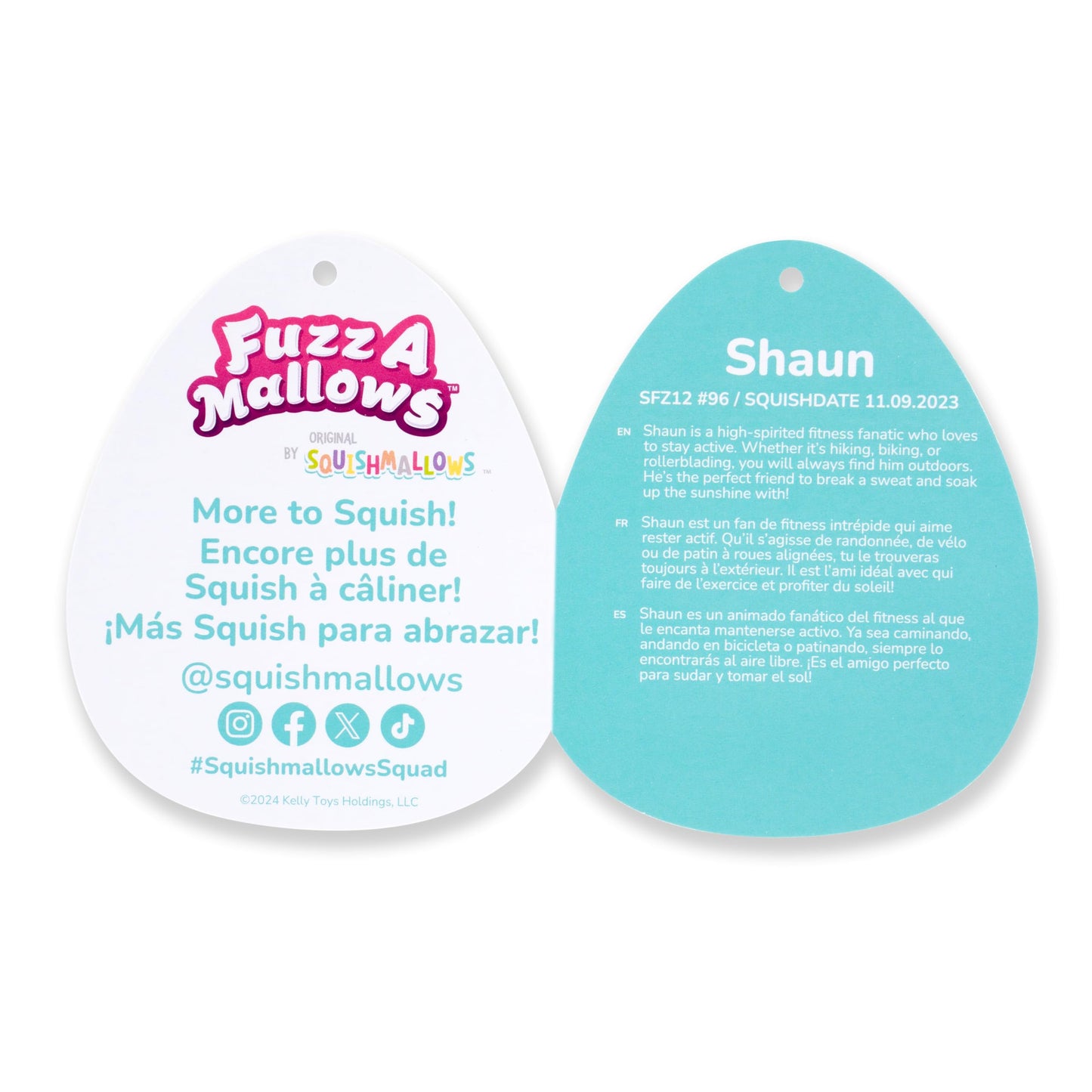 Squishmallows Plush Toy Shaun the Schnauzer Dog - Rare 30cm Gray, Model SQCR06683, Soft Polyester FuzzAMallows