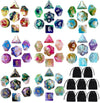 Dnd Dice Set,8X7 (56 Pieces) Polyhedral Dice With A Large Drawstring Bag Great For Dungeons And Dragons, Role Playing Rpg Mtg Ta