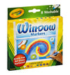 Crayola 58-8165 Washable Window Markers 8 Count