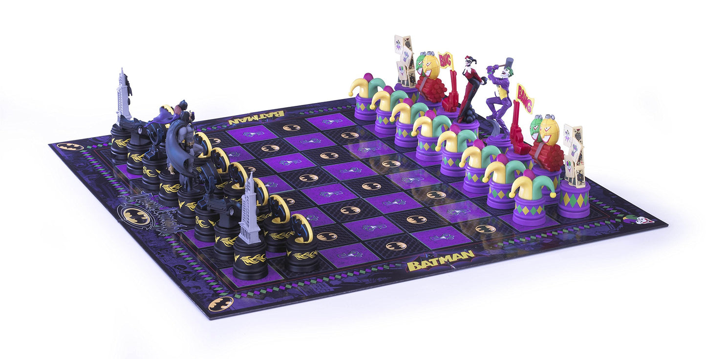 The Noble Collection Batman vs Joker Chess Set - Multicolor Cardboard Model NN4680