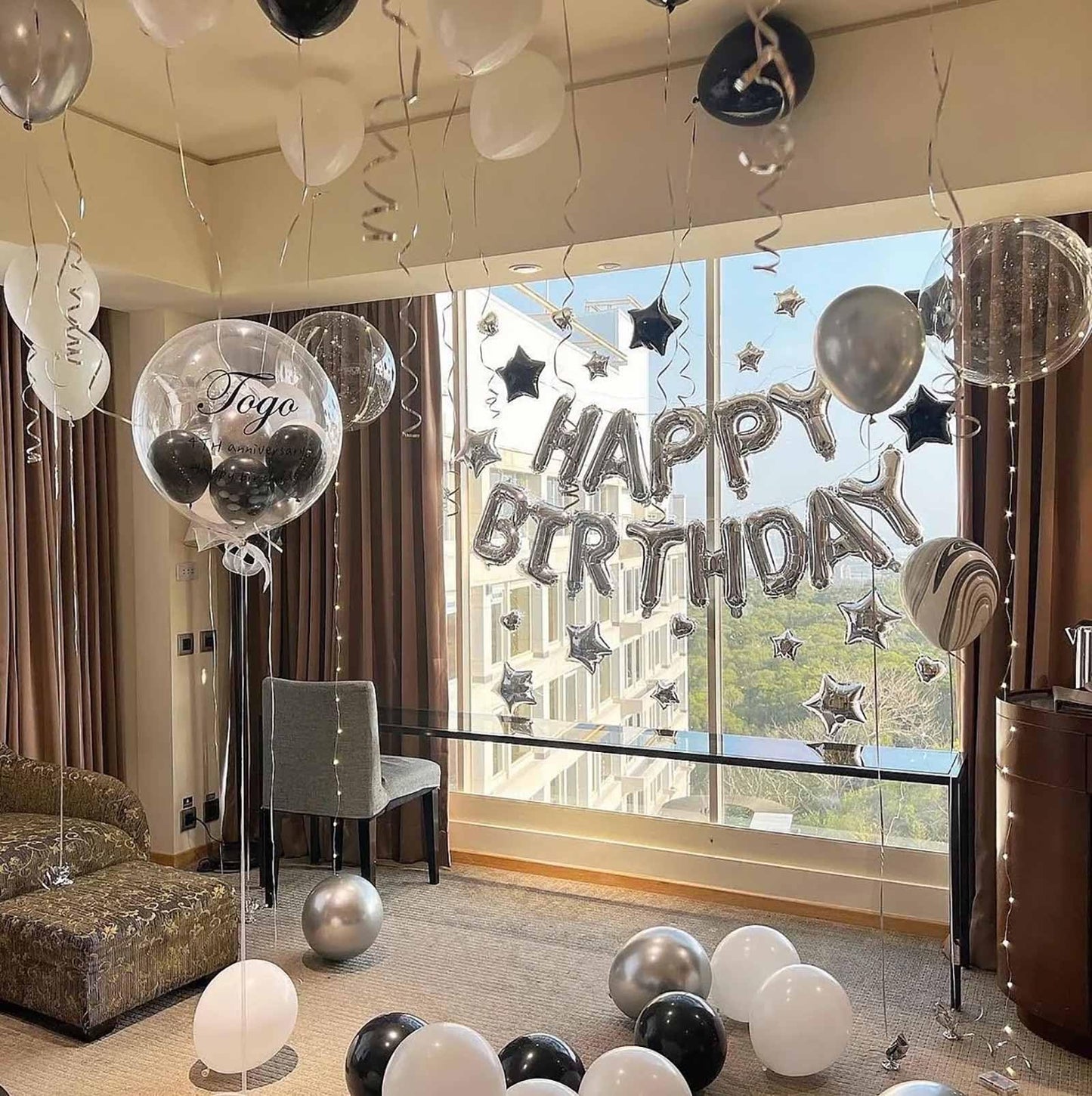 Kalor 12 Inch Clear Balloons, 50 Pcs Latex Helium Balloons For Kid'S Birthday Party, Baby Shower, Wedding, Graduate Party Decorations