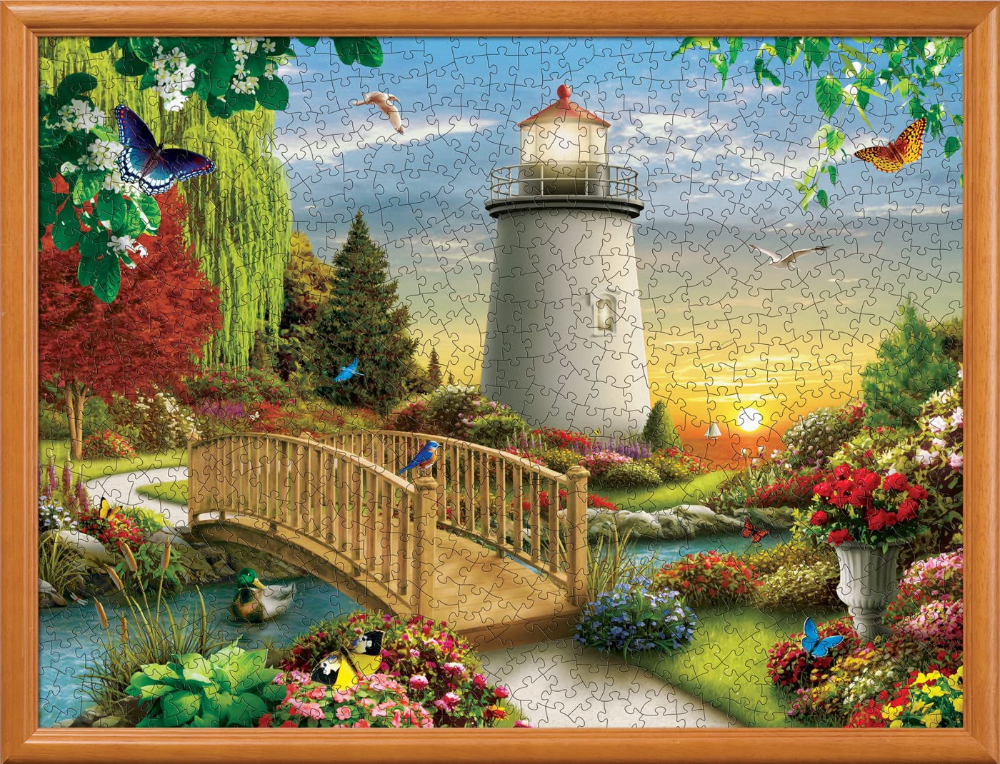 Masterpieces 750 Piece Jigsaw Puzzle For Adults And Family - Dawn Of Light - 18''X24''