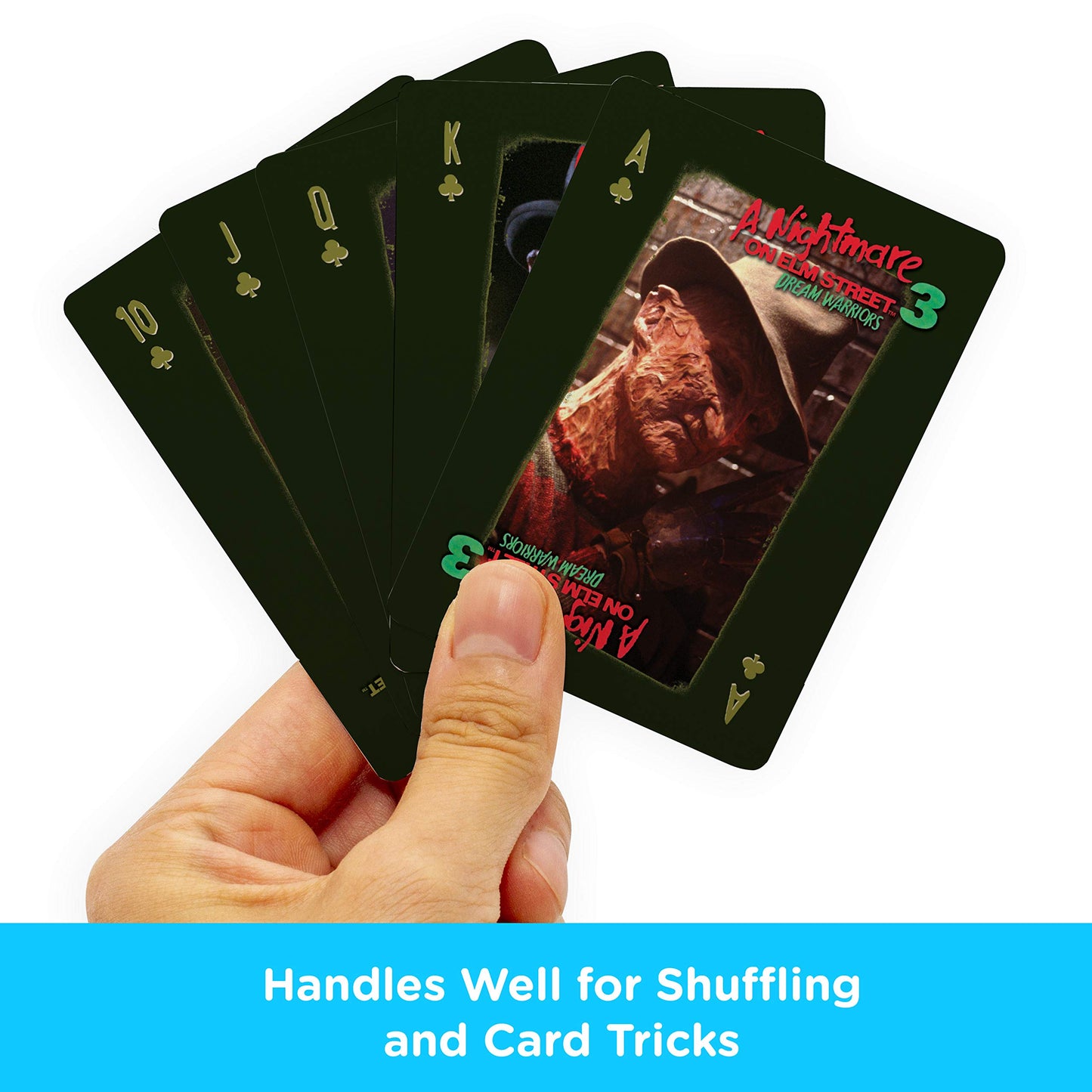 Aquarius A Nightmare On Elm Street Playing Cards - Noes Themed Deck Of Cards For Your Favorite Card Games - Officially Licensed Merchandise & Collectibles