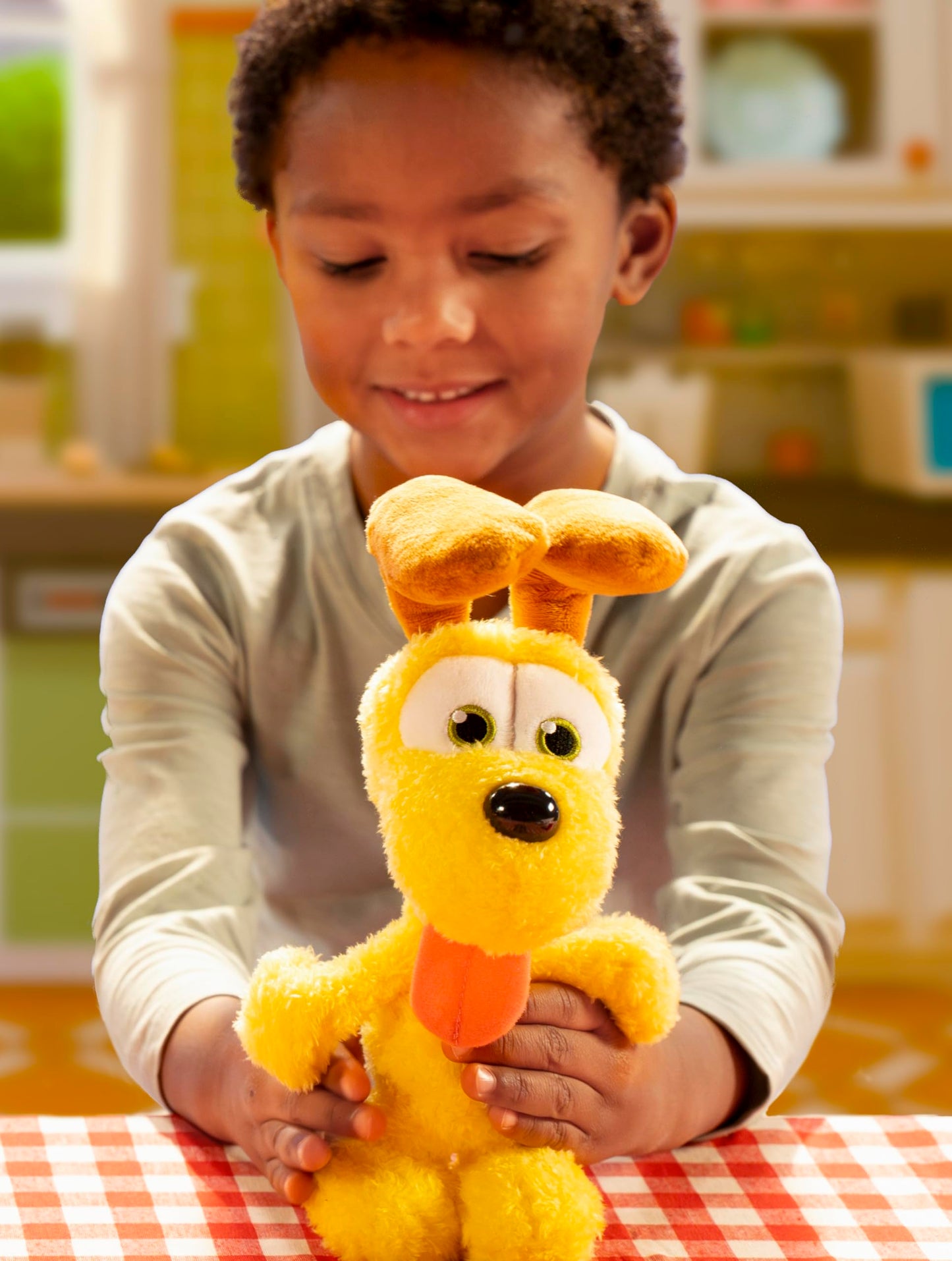 Goliath Classic Odie 8" Plush Toy - Soft Cotton, Multicolor, Adorable Character - Great Gift for Ages 3+ - Model 931483