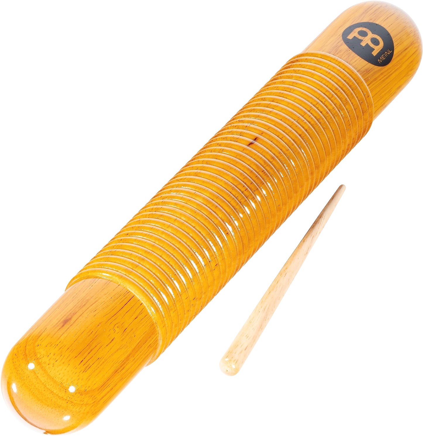 Meinl Percussion Wood Guiro With Scraper And Grip Holes - Not Made In China - For Latin American Music, 2-Year Warranty (Gu1Am)