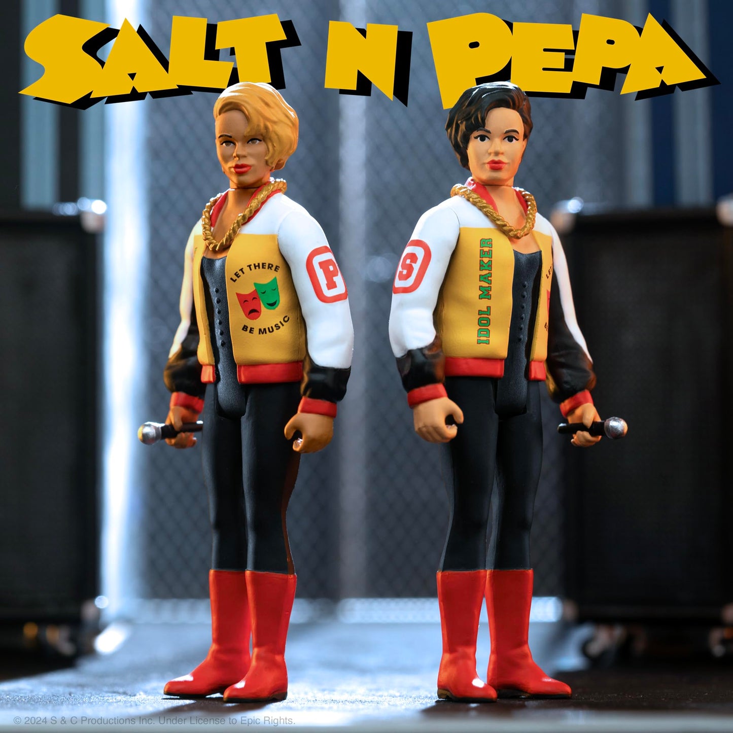 Super7 Salt-N-Pepa - (2 Pack) 3.75'' Salt-N-Pepa Action Figures With Accessories Hip Hop Collectibles And Retro Toys