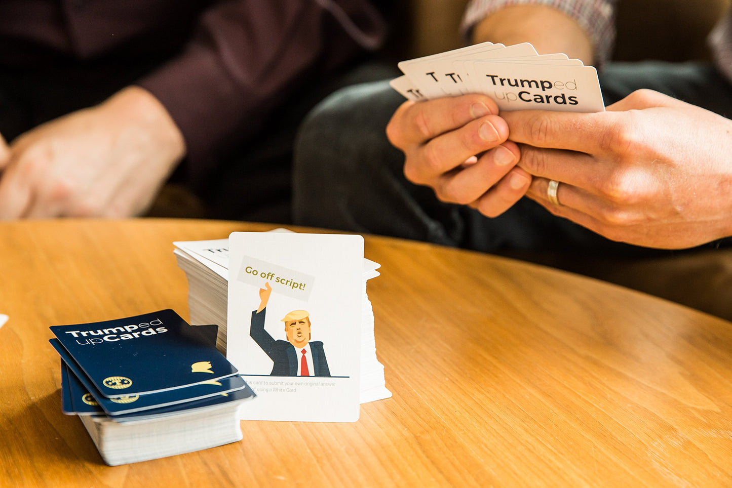 Trumped Up Cards: A Card Game For People With Big Hands