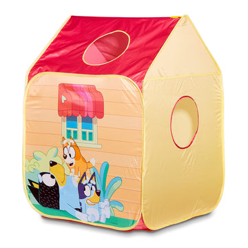 Bluey Pop 'N' Fun Play Tent - Multicolor, Easy Pop-Up & Storage, Perfect for Kids' Indoor/Outdoor Play