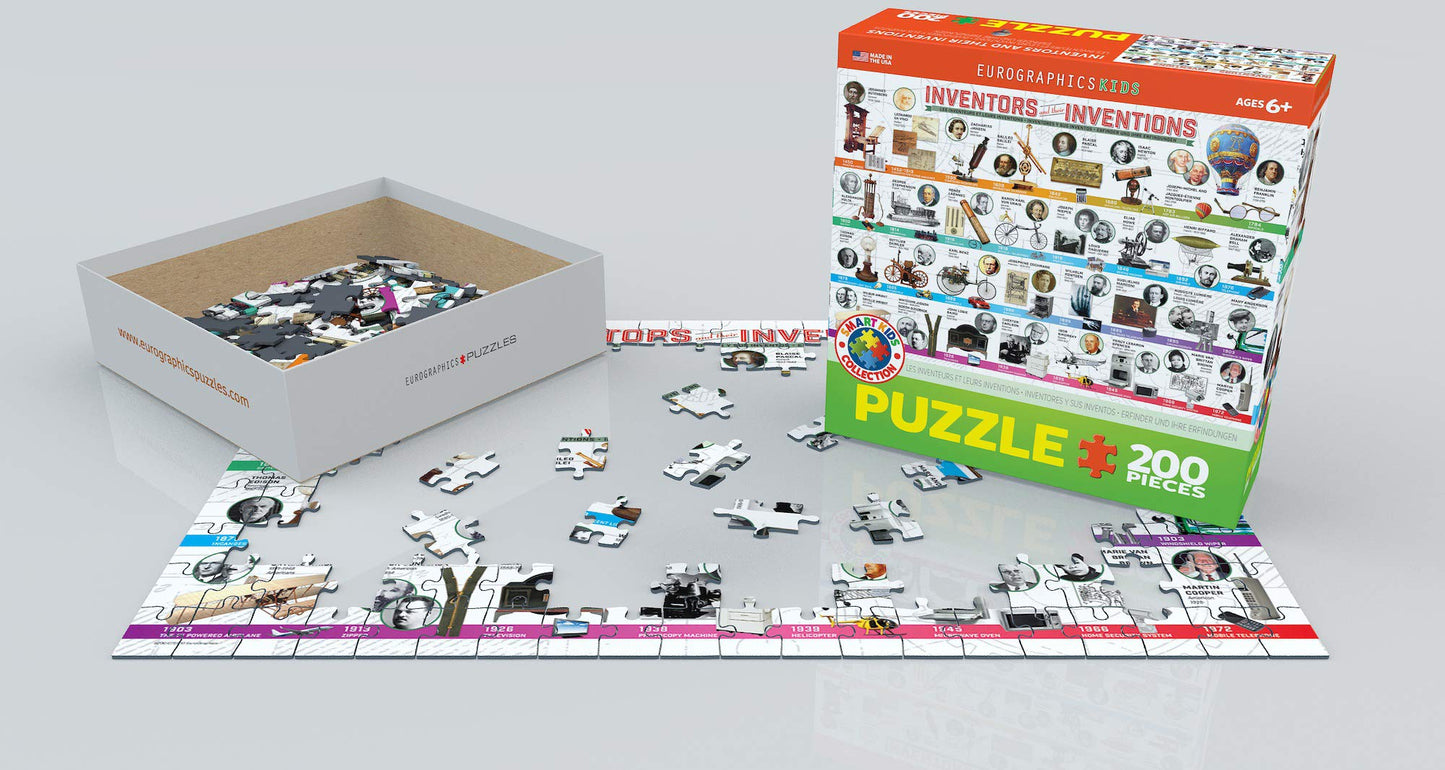 Eurographics Great Inventions Jigsaw Puzzle (200-Piece)