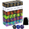 63 Pieces Mtg Dice Counters Bulk Ability Keywords Mtg Tokens Shield Life Counter 6 Sided Dice Set For Magic The Gathering,Tcg,Ca