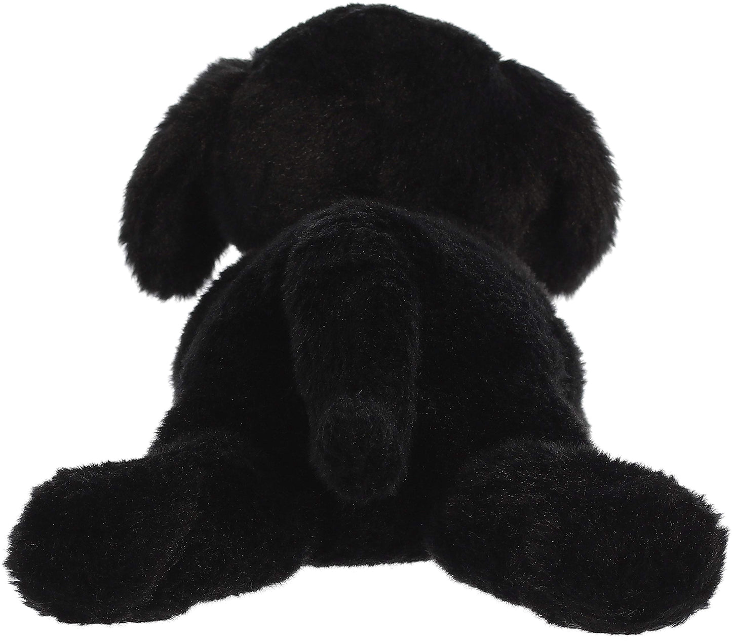 Aurora® Black Labrador Stuffed Animal - 12 Inches, Polyester, Adorable Flopsie™ - Playful Ease - Model 31599