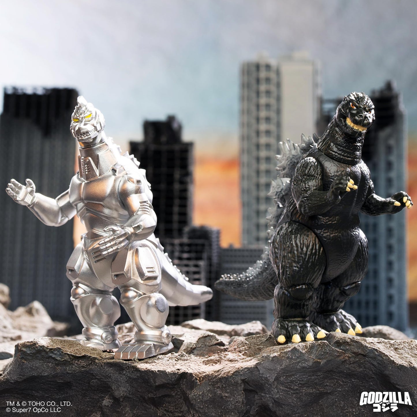 Super7 Toho Reaction Figures Wave 08 - Godzilla '89 Action Figure